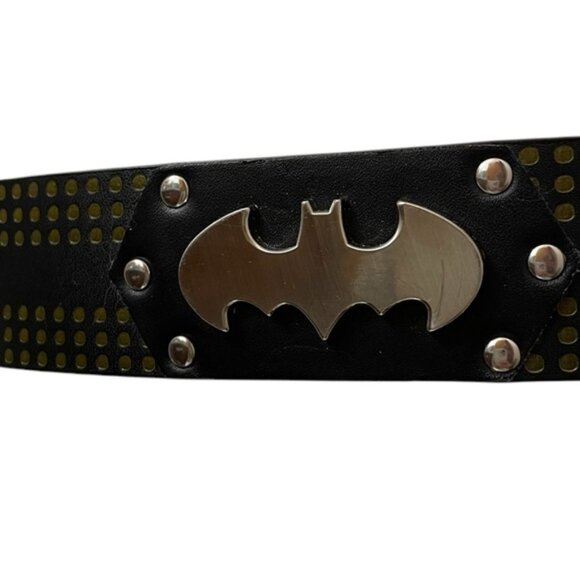 BATMAN faux leather belt small 28-32 - Picture 4 of 8